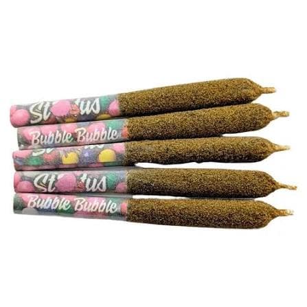 Status Bubble Bubble Liquid Diamond infused Diamond Coated Pre-Roll 1.5g — Infused Pre-Rolls