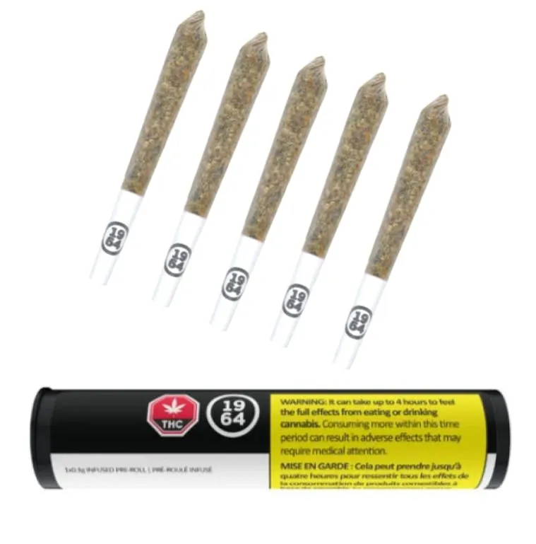 1964 Comatose 5 x 0.5g Pre-Rolls 2.5g — Pre-Roll