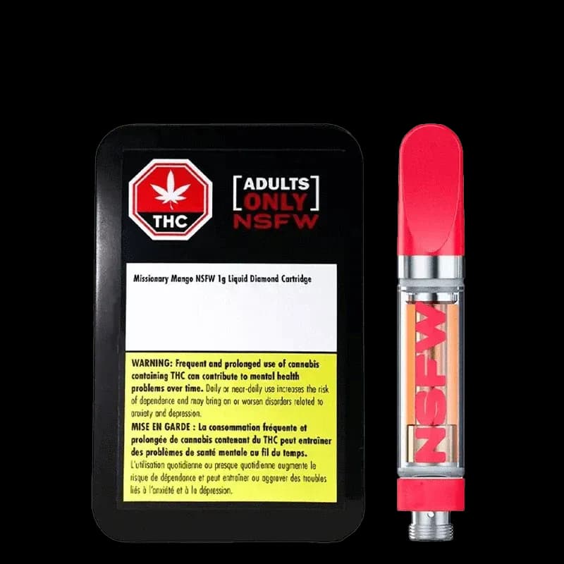 Adults Only Adults Only Missionary Mango NSFW Liquid Diamond 1g Prefilled Vape Cartridge 1g — Vape
