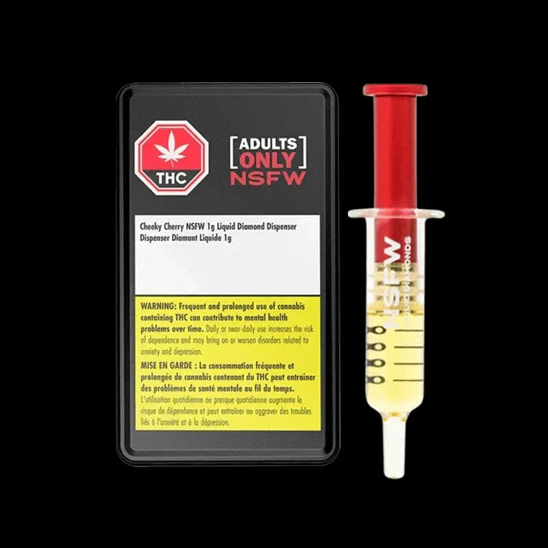 Adults Only Cheeky Cherry 1g Liquid Diamond Dispenser 1g — Concentrate or Extract