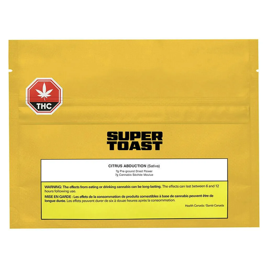 Super Toast Citrus Abduction 7g Milled Flower 7g — Milled Flower