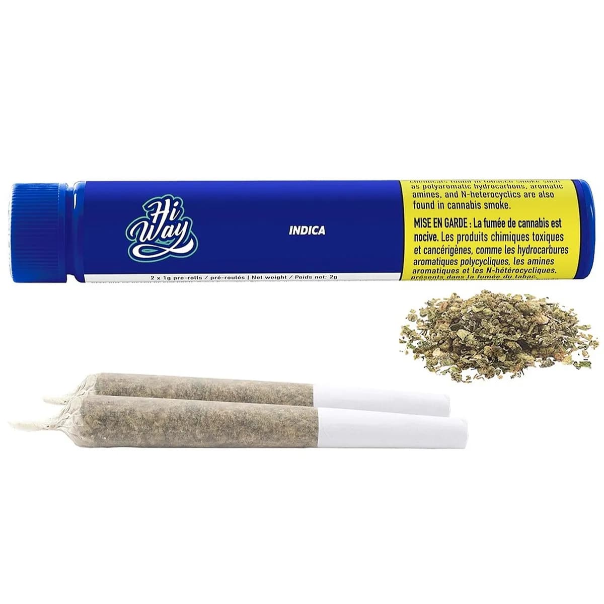 Hiway Hiway Indica 2 x 1g Pre-Rolls 2g — Pre-Roll