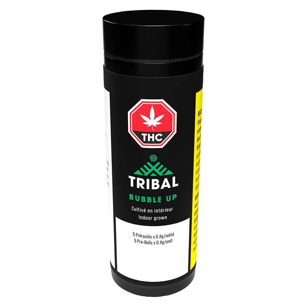 Tribal Bubble Up 5 x 0.6g Pre-Rolls 3g — Pre-Roll