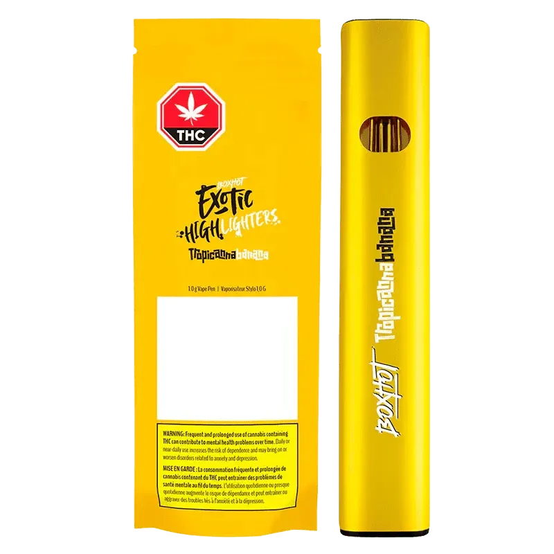 BOXHOT All-in-One Tropicanna Banana 1.0 g Disposable Vape Pen 1g — Vape