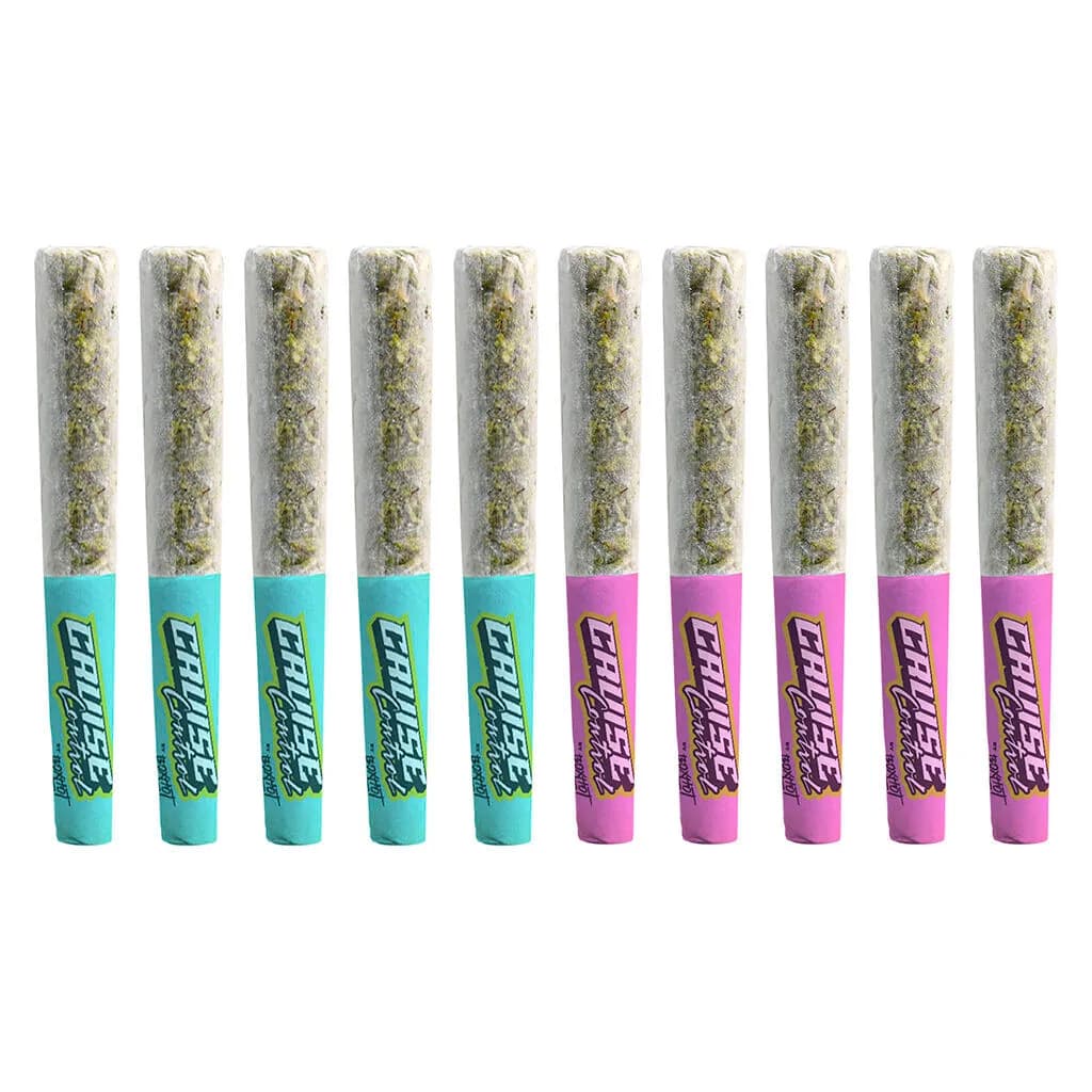 Cruise Control by Boxhot Tropical Trip & Miami Monster 10 x 0.5g Infused Pre-Rolls 5g — Infused Pre-Roll