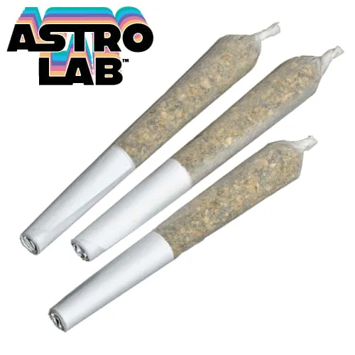 Astrolab Pineapple Orange Peel 3 x 0.5g Live Rosin Infused Pre-Rolls 1.5g — Infused Pre-Roll
