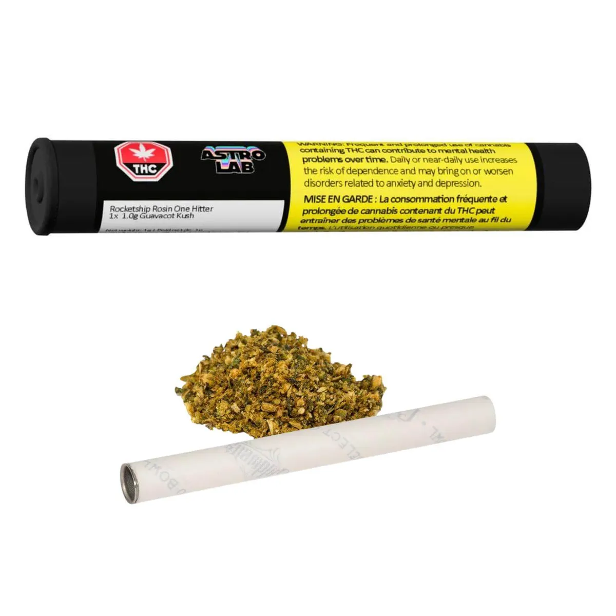 Astrolab Astrolab - One Hitter 2g Live Rosin Infused Milled Flower 1g — Concentrates