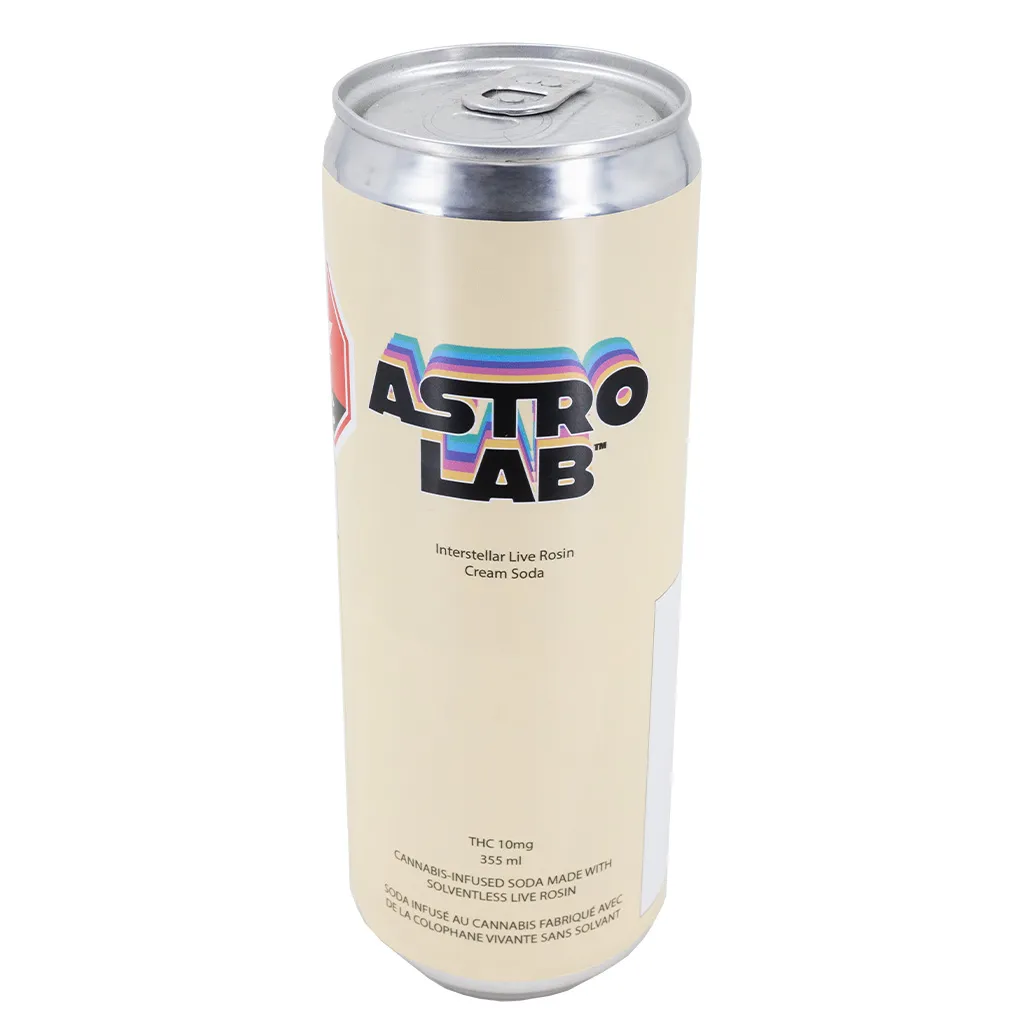Astrolab Astrolab Interstellar Live Rosin Cream Soda 10mg THC 355ml Soda 355g — Beverage