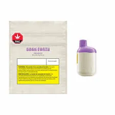 Back Forty Back Forty Iced Grape 0.95 g Disposable Vape Pen 0.95g — Vape