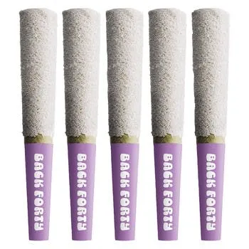 Back Forty Frosted Icicles Iced Grapes 5 x 0.5g Infused Pre-Rolls 2.5g — Infused Pre-Roll