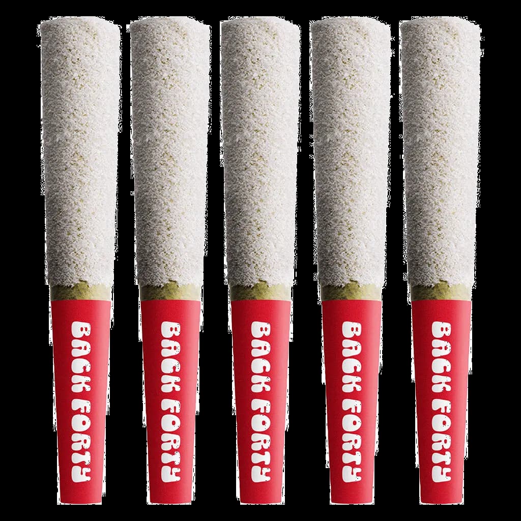 Back Forty Frosted Icicles Sour Cherry 5 x 0.5g Infused Pre-Rolls 2.5g — Infused Pre-Roll