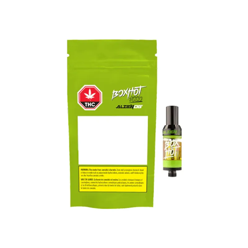 BoxHot BoxHot - BoxHot Alien OG 1.2 g Prefilled Vape Cartridge 1.2g — Vape Carts