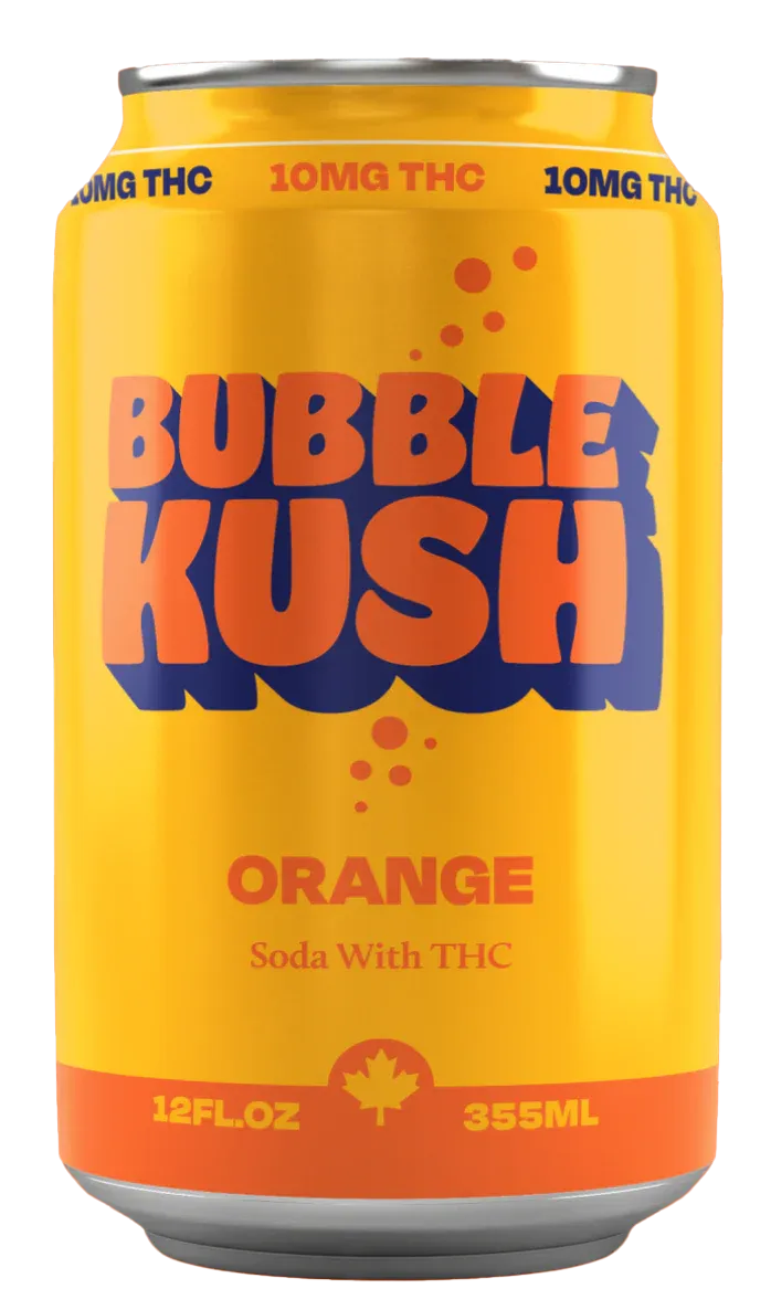 Bubble Kush Orange THC 355ML Soda 355g — Beverage