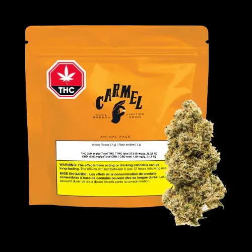 Carmel Cannabis Carmel Cannabis - Animal Face 3.5g Dried Flower 3.5g — Flower