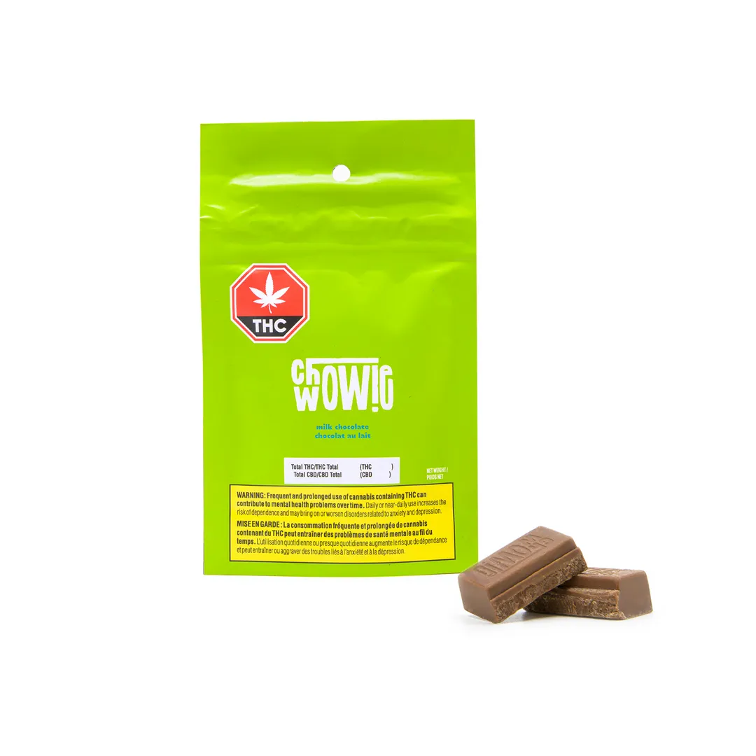 Chowie Wowie THC Milk Chocolate 1x10mg 16g — Edible