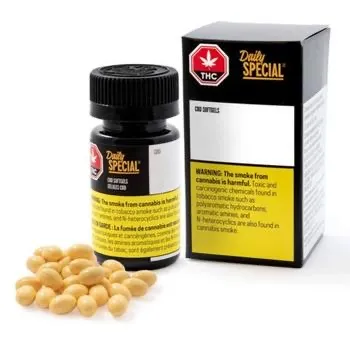 Daily Special CBD Softgels 30 x 10 mg 7.4g — Capsule or Soft Gel