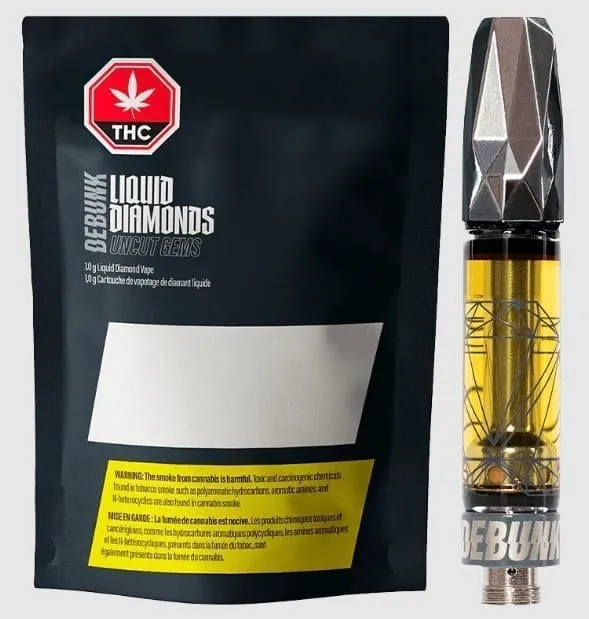 DEBUNK DEBUNK - Debunk Uncut Gems Liquid Diamond 1g Prefilled Vape Cartridge 1g — Vape Carts