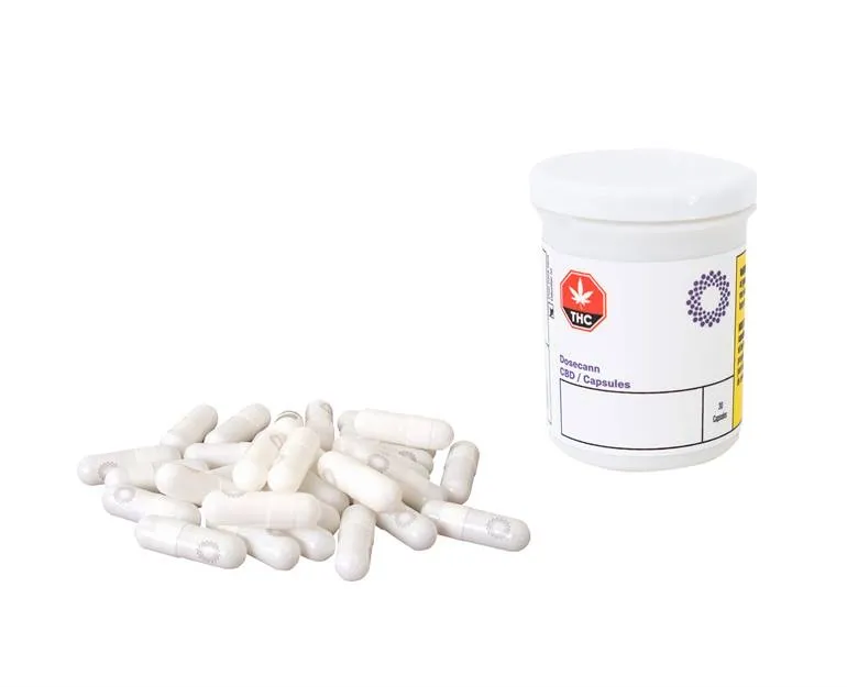 Dosecann 30 Capsules x Dosecann CBD50 15.6g — Capsule or Soft Gel
