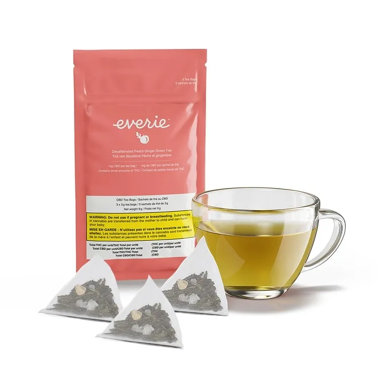 Everie Everie - Everie 3 Tea Bags Peach Ginger 9g — Edibles