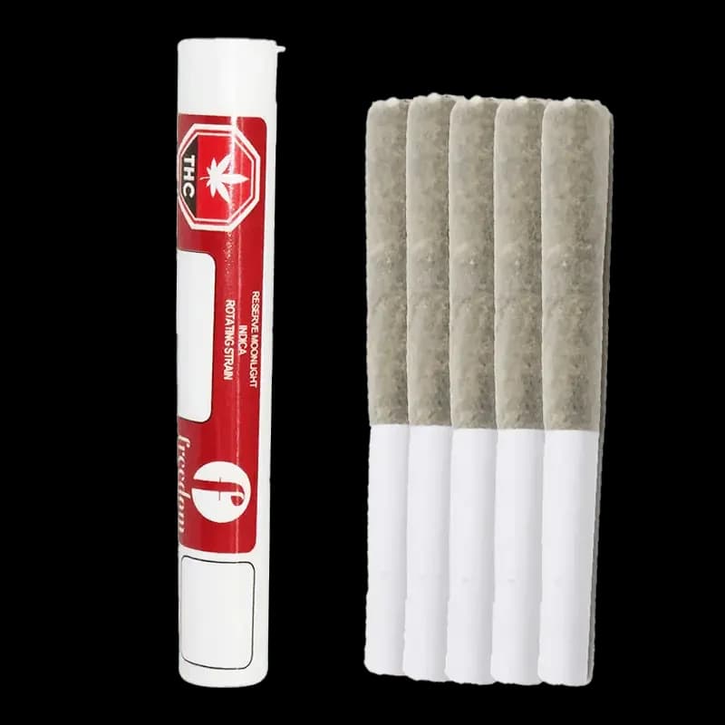 Freedom Reserve Freedom Reserve Moonlight 5 x 0.35g Pre-Rolls 1.75g — Pre-Roll