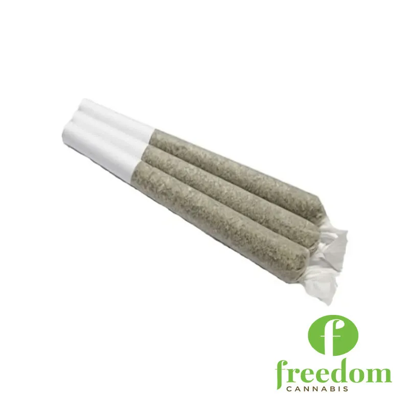 Fruitful. Freedom Cannabis - Cherry (Black/Marachino) 3 x 0.5g THCA Diamonds Terpene Infused Pre-Rolls 1.5g — Infused Pre-Roll