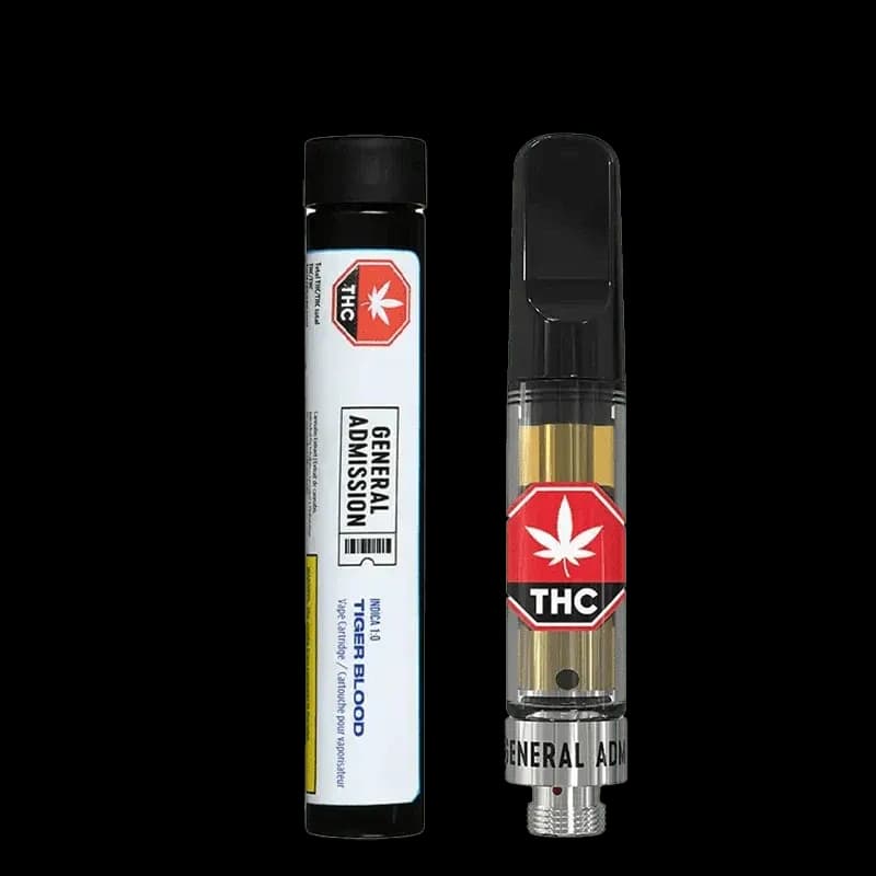 General Admission General Admission - Tiger Blood 0.95 g Prefilled Vape Cartridge 0.95g — Vape Carts