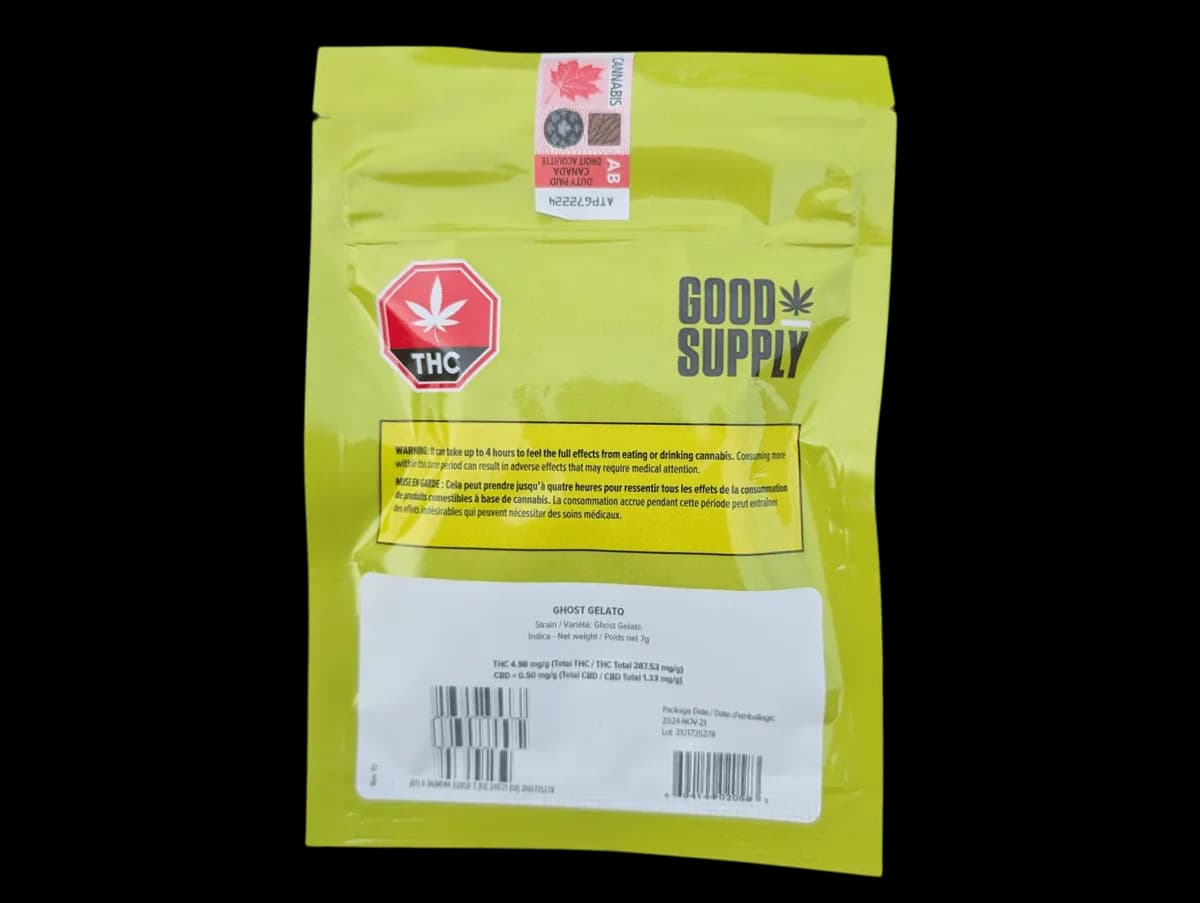 Good Supply Good Supply - Ghost Gelato 7g Dried Flower 7g — Flower