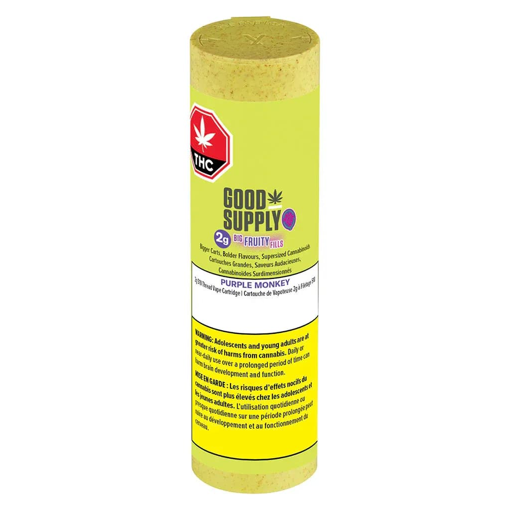 Good Supply Good Supply - Purple Monkey 2g Prefilled Vape Cartridge 2g — Vape Carts