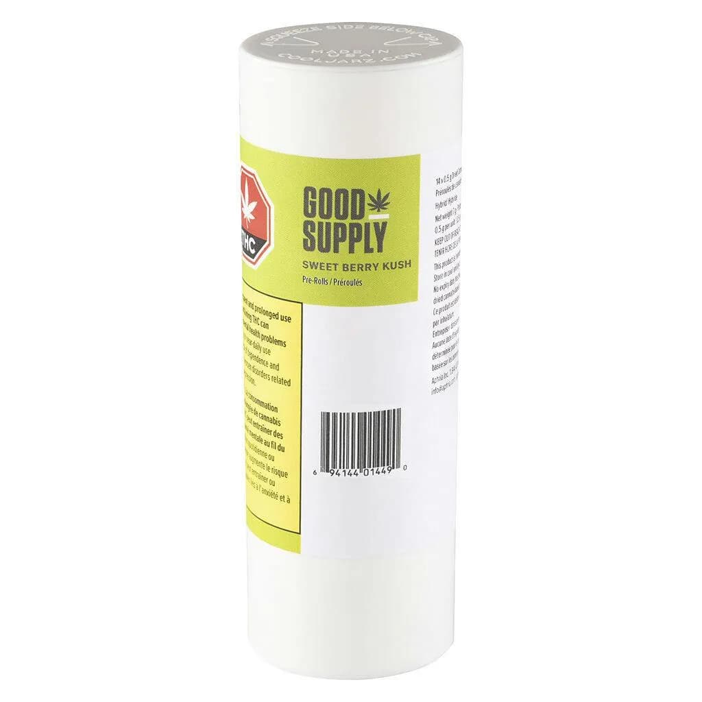 GOOD SUPPLY GOOD SUPPLY SWEET BERRY KUSH 14 x 0.5 G PRE ROLLS 7g — Pre-Roll
