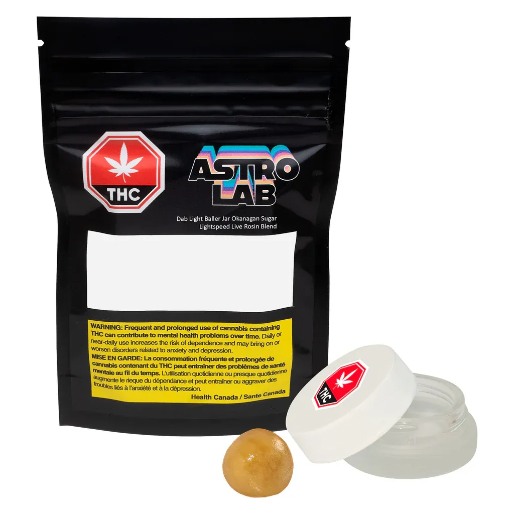 Astrolab Dab Light CBD Blend 2.5g Live Rosin 1g — Concentrate or Extract