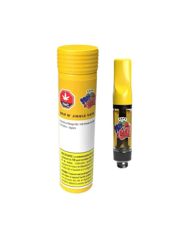 Nugz NUGZ Drip 'n Jiggle Resin Vape 1g Prefilled Vape Cartridge 1g — Vape