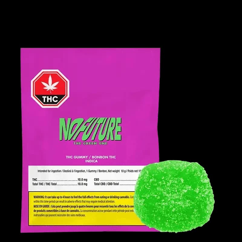 No Future No Future - Green Indica THC 1 x 10g Soft Chew 10g — Edibles