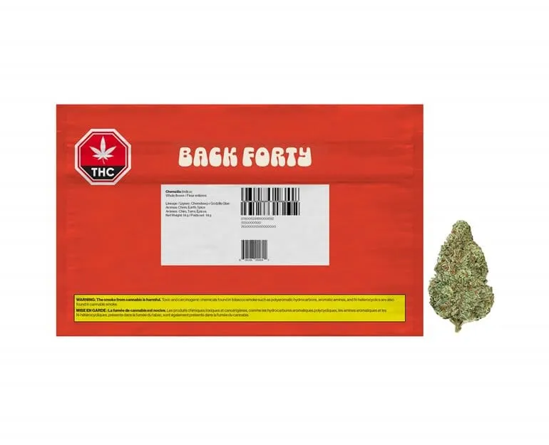 Back Forty Mandarin Cookies 28g Dried Flower 28g — Dried Flower
