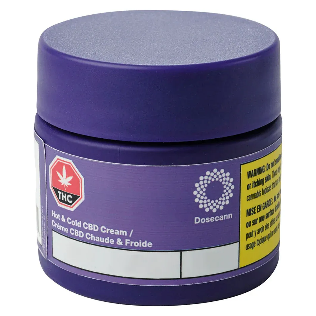 DOSECANN DOSECANN HOT AND COLD CBD CREAM 0.6g — Topical