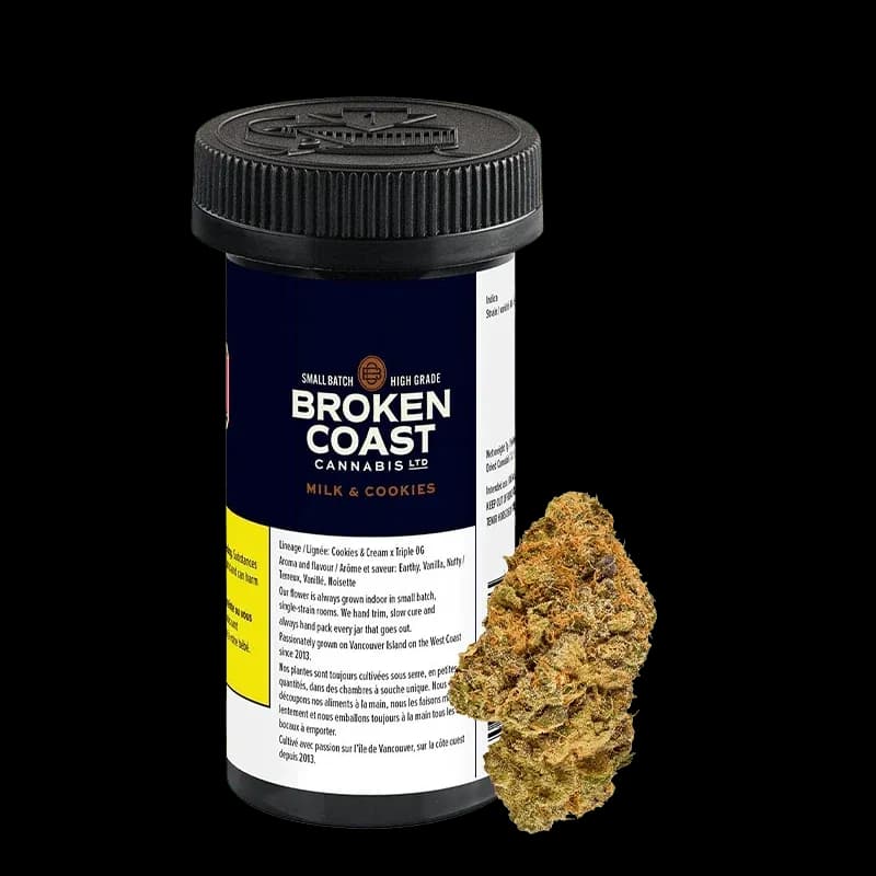 Broken Coast Broken Coast Milk & Cookies 7g Dried Flower 7g — Dried Flower