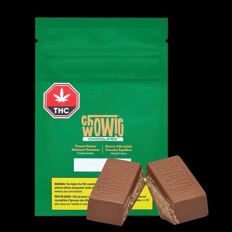 Chowie Wowie Chowie Wowie Peanut Butter Balanced 19g Chocolate 19g — Edible