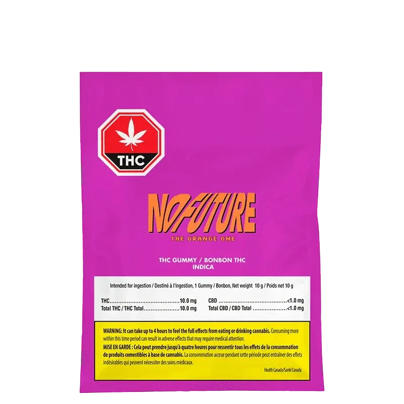 No Future Orange Indica THC 1 x 10g Soft Chew 10g — Edible