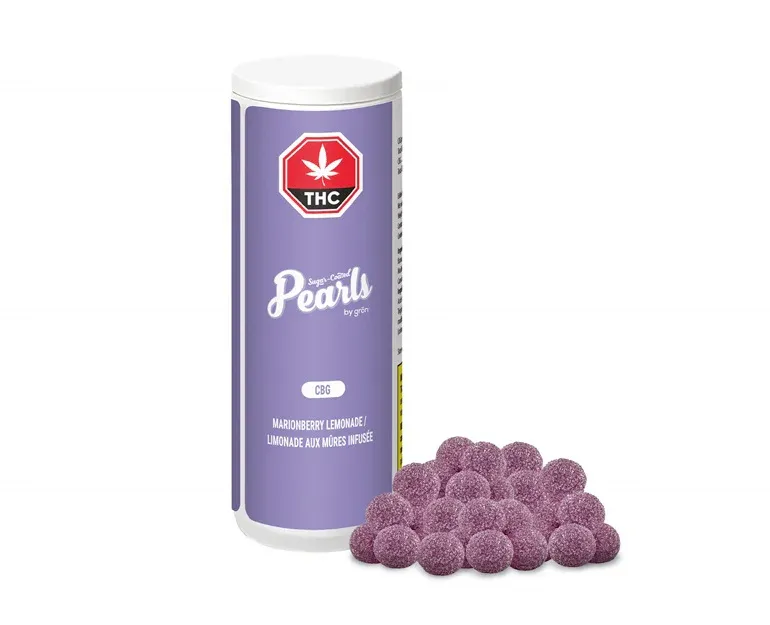 Pearls by gron Marionberry CBG 25 x 3.5g Soft Chews 100g — Edible