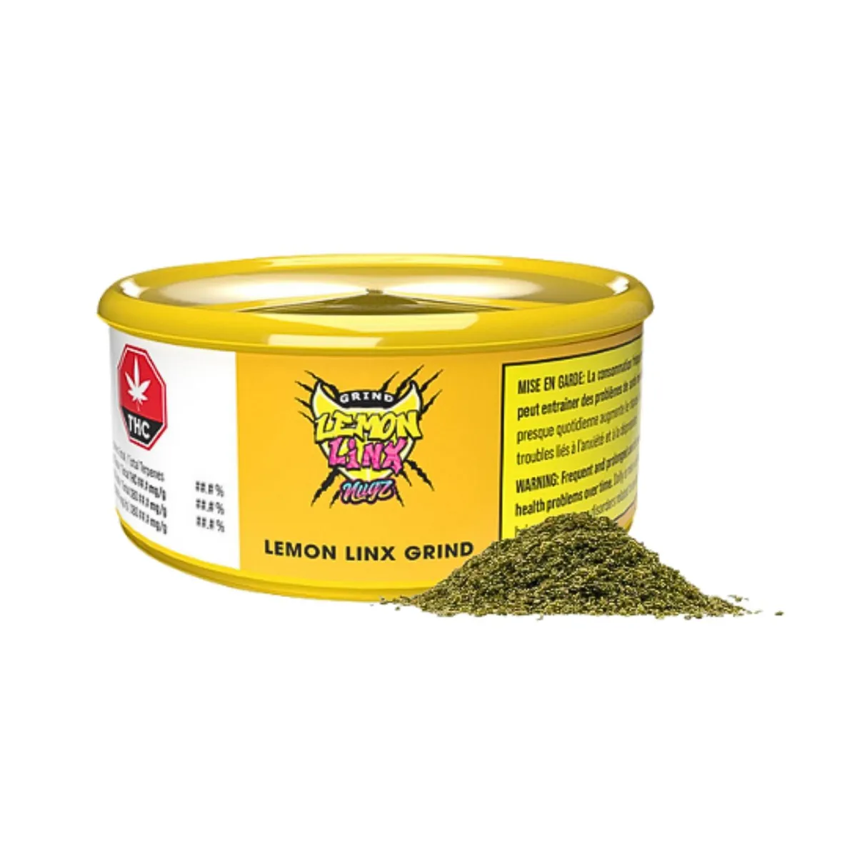 Nugz Milled LEMON LINX 7g Milled Flower 7g — Milled Flower