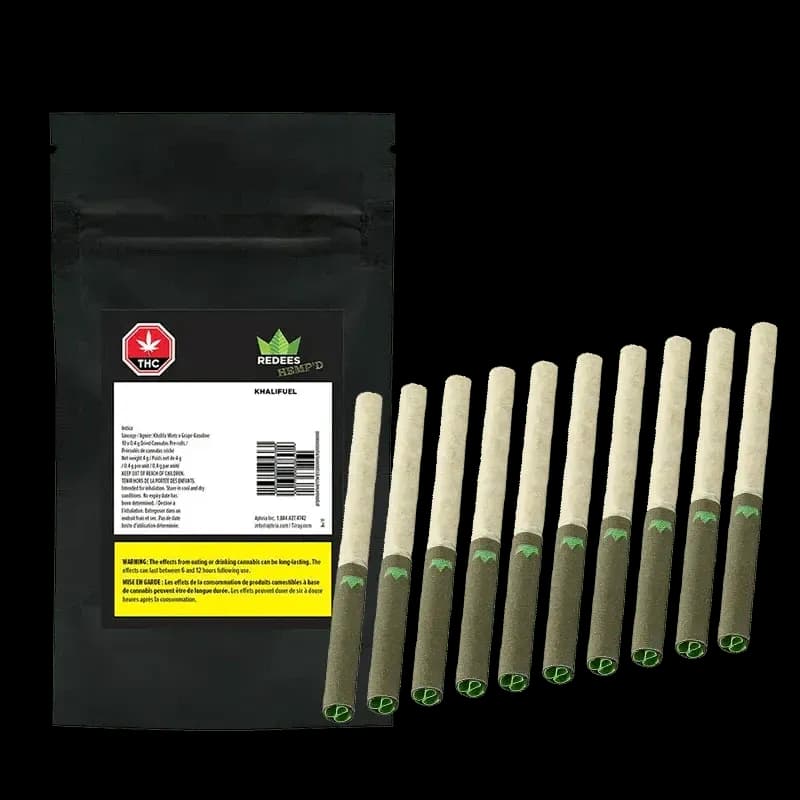 Redecan Redees Hemp'd Khalifuel 10 x 0.4g Pre-rolls 4g — Pre-Roll