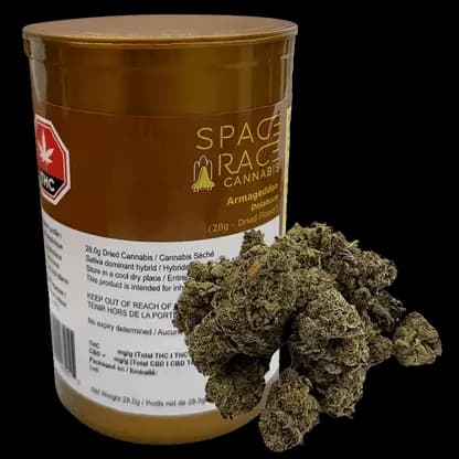 SPACE RACE CANNABIS Armageddon 28g Dried Flower 28g — Dried Flower