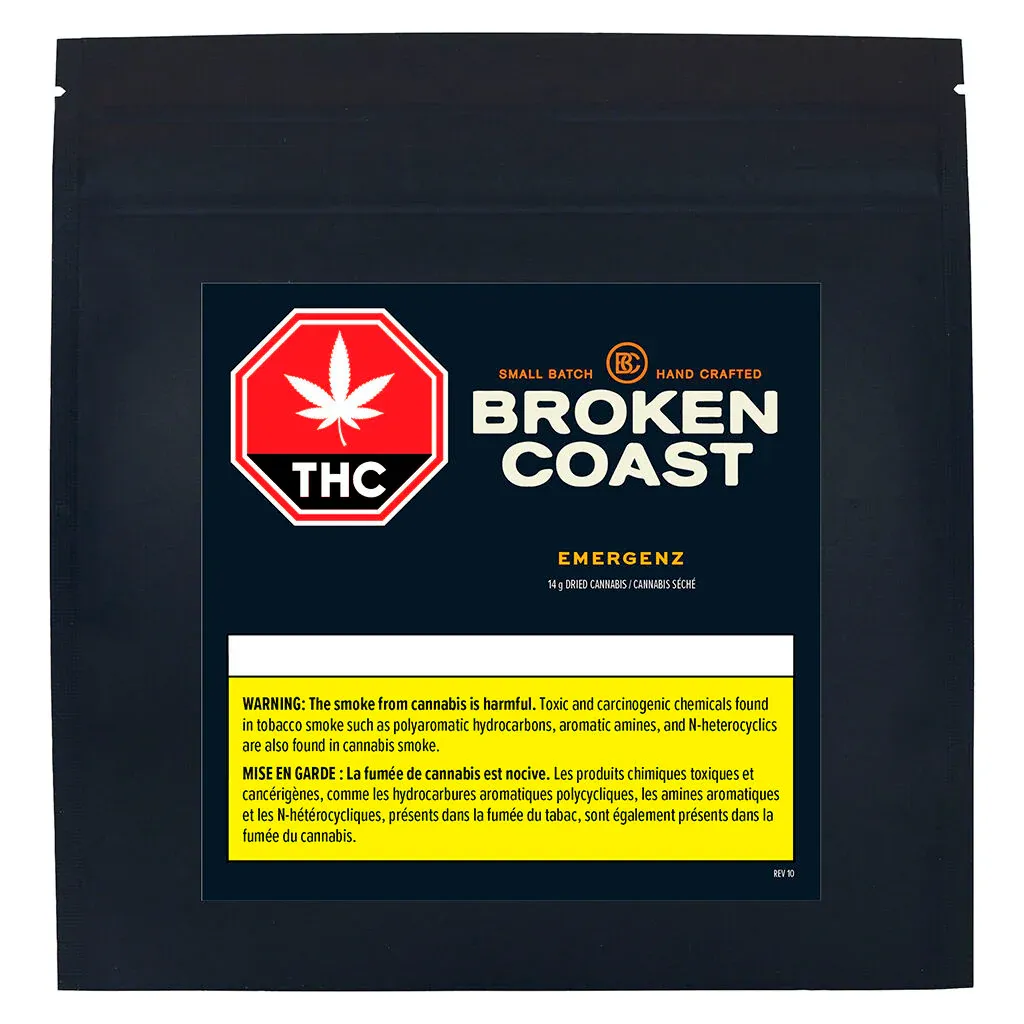 Broken Coast EmergenZ 14g Dried Flower 14g — Dried Flower