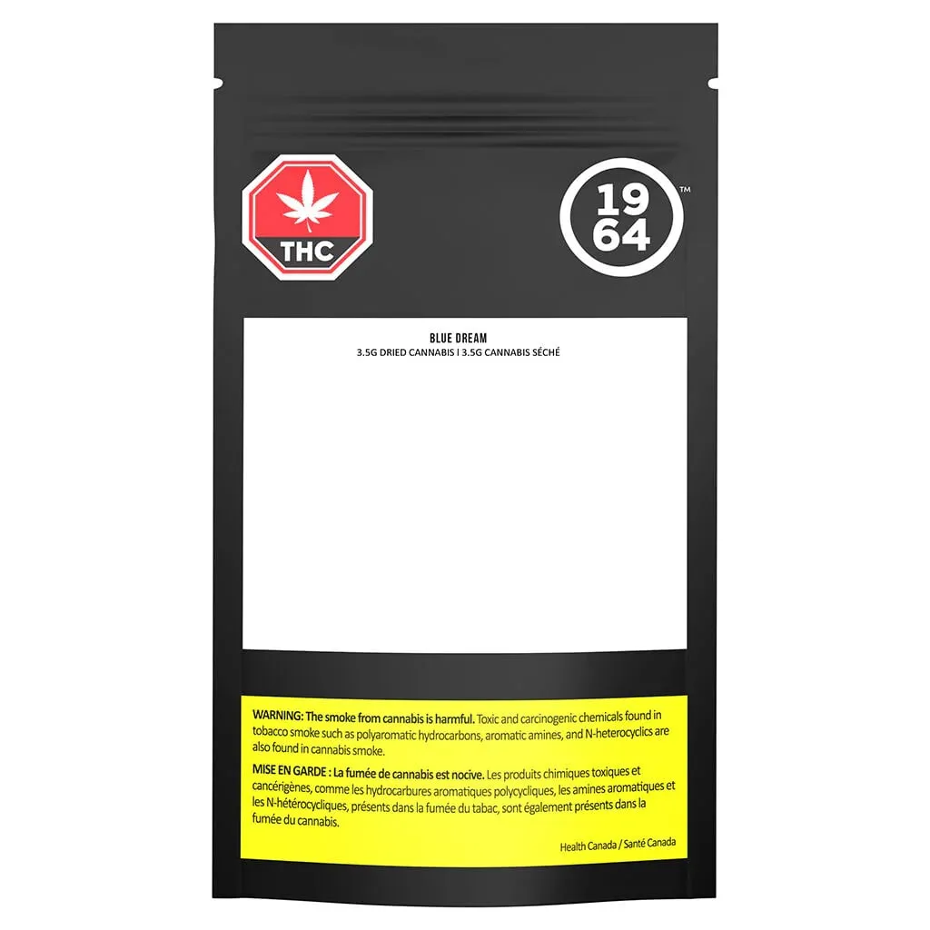 1964 Organic Blue Dream 3.5g Dried Flower 3.5g — Dried Flower