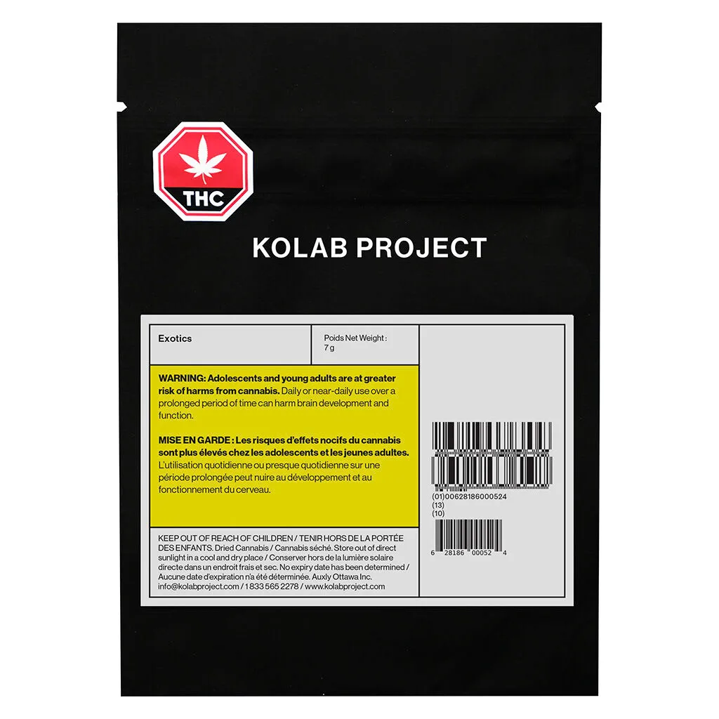Kolab Project Exotics 7g Dried Flower 7g — Dried Flower