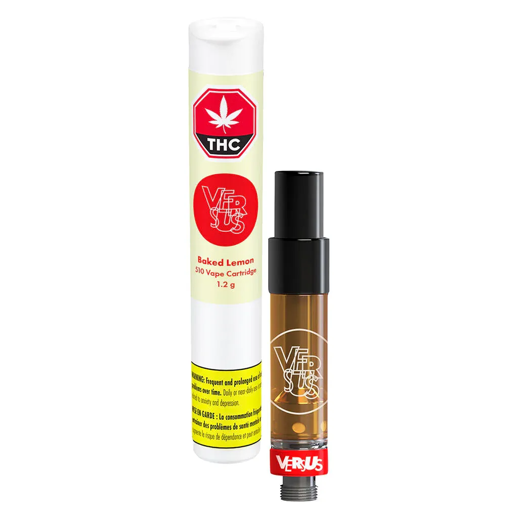 Versus Versus Lemon 1.2 g Prefilled Vape Cartridge 1.2g — Vape