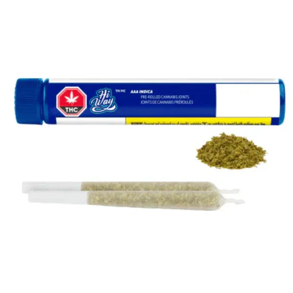 Hiway Hiway Indica 2 x 1g Pre-Rolls 2g — Pre-Roll