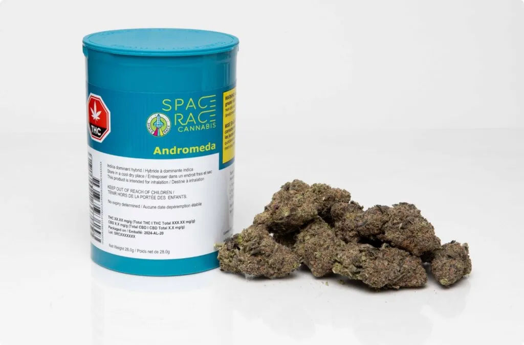 SPACE RACE CANNABIS Andromeda 28g Dried Flower 28g — Dried Flower