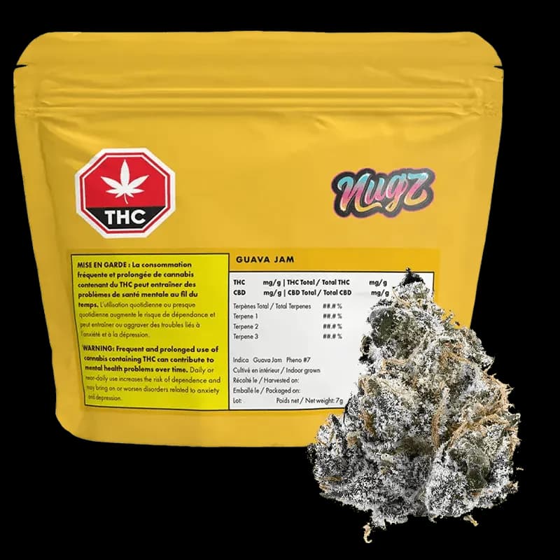 Nugz Guava Jam 7g Dried Flower 7g — Dried Flower