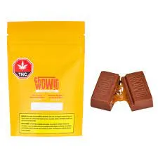 Chowie Wowie Soft Caramel Balanced 1 x 21g Milk Chocolate 21g — Edible