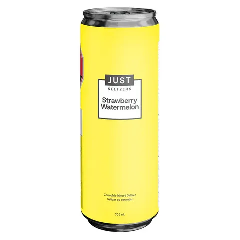 JUST Seltzers JUST Seltzers Strawberry Watermelon THC 355 ml Seltzer 355g — Beverage